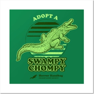 Adopt A Swampy Chompy Posters and Art